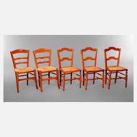 Fünf Stühle Frankreich111