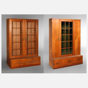 Gewehrschrank und Bücherschrank
