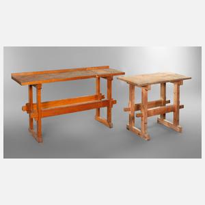 Werkbank und Werktisch