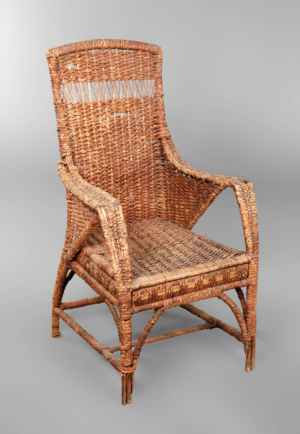 Korbsessel Jugendstil