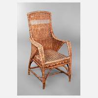 Korbsessel Jugendstil111