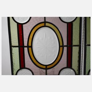 Paar Bleiverglasungen