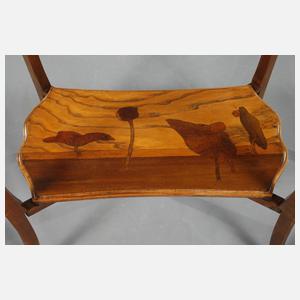 Intarsierter Beistelltisch