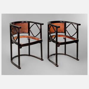 Paar Sessel Josef Hoffmann