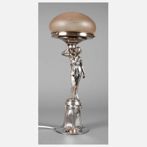 WMF Geislingen figürliche Tischlampe