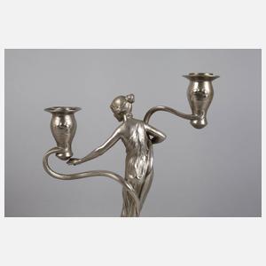 Figürlicher Jugendstilleuchter