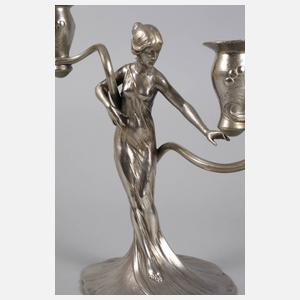 Figürlicher Jugendstilleuchter