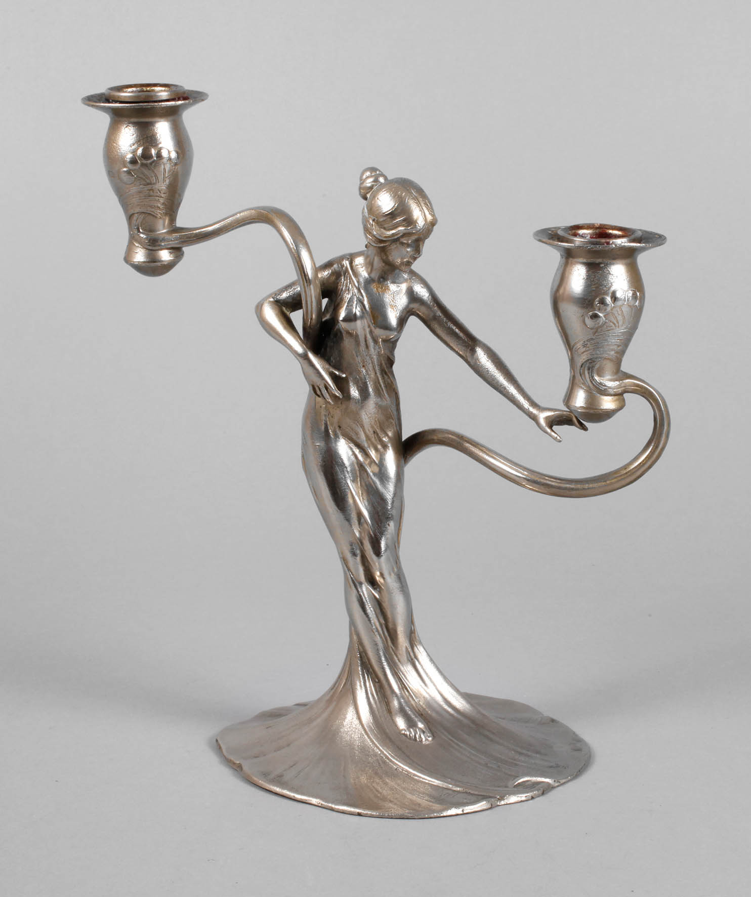Figürlicher Jugendstilleuchter
