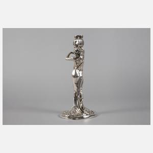 Figürlicher Silberleuchter