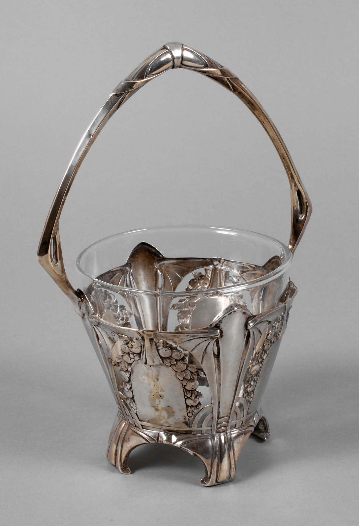 Silberschälchen Jugendstil