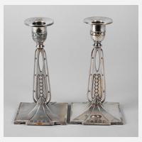 WMF Geislingen Paar Jugendstilleuchter111