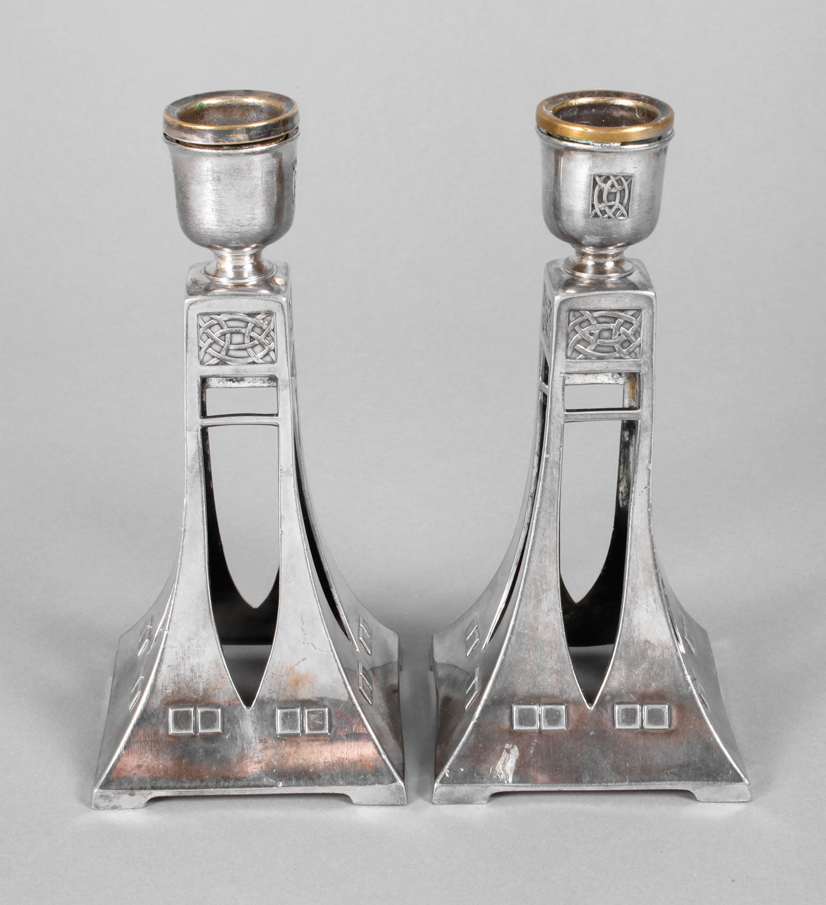 WMF Geislingen Paar Leuchter