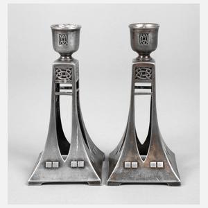 WMF Geislingen Paar Leuchter