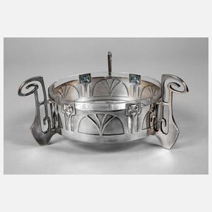 WMF Geislingen Schale mit Glaseinsatz