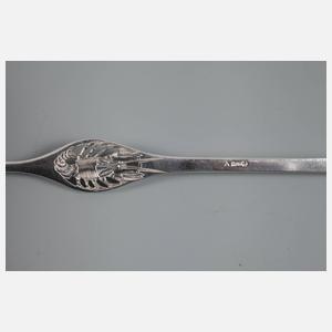 Silber zwei Hummergabeln