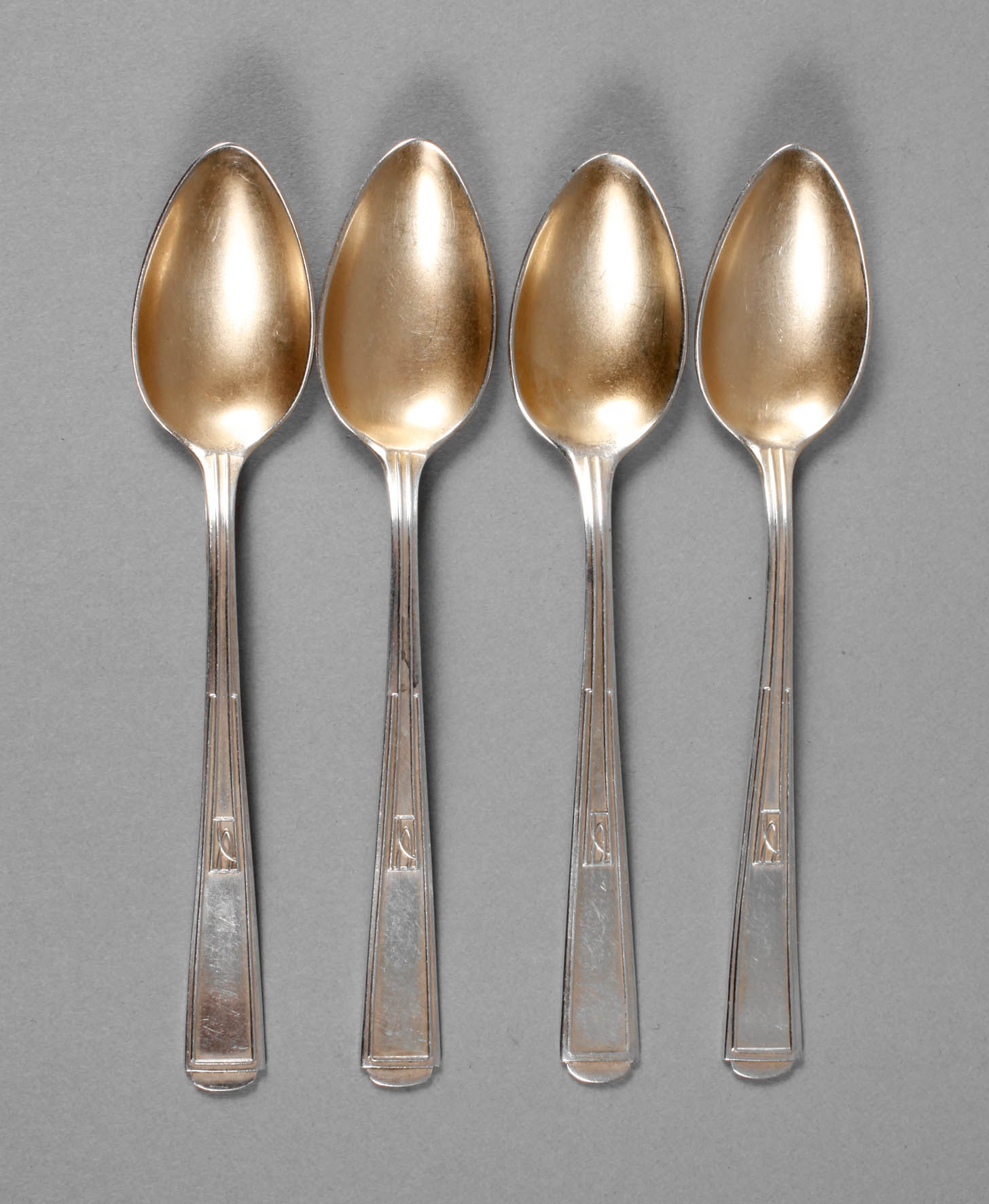 Joseph Maria Olbrich vier Mokkalöffel