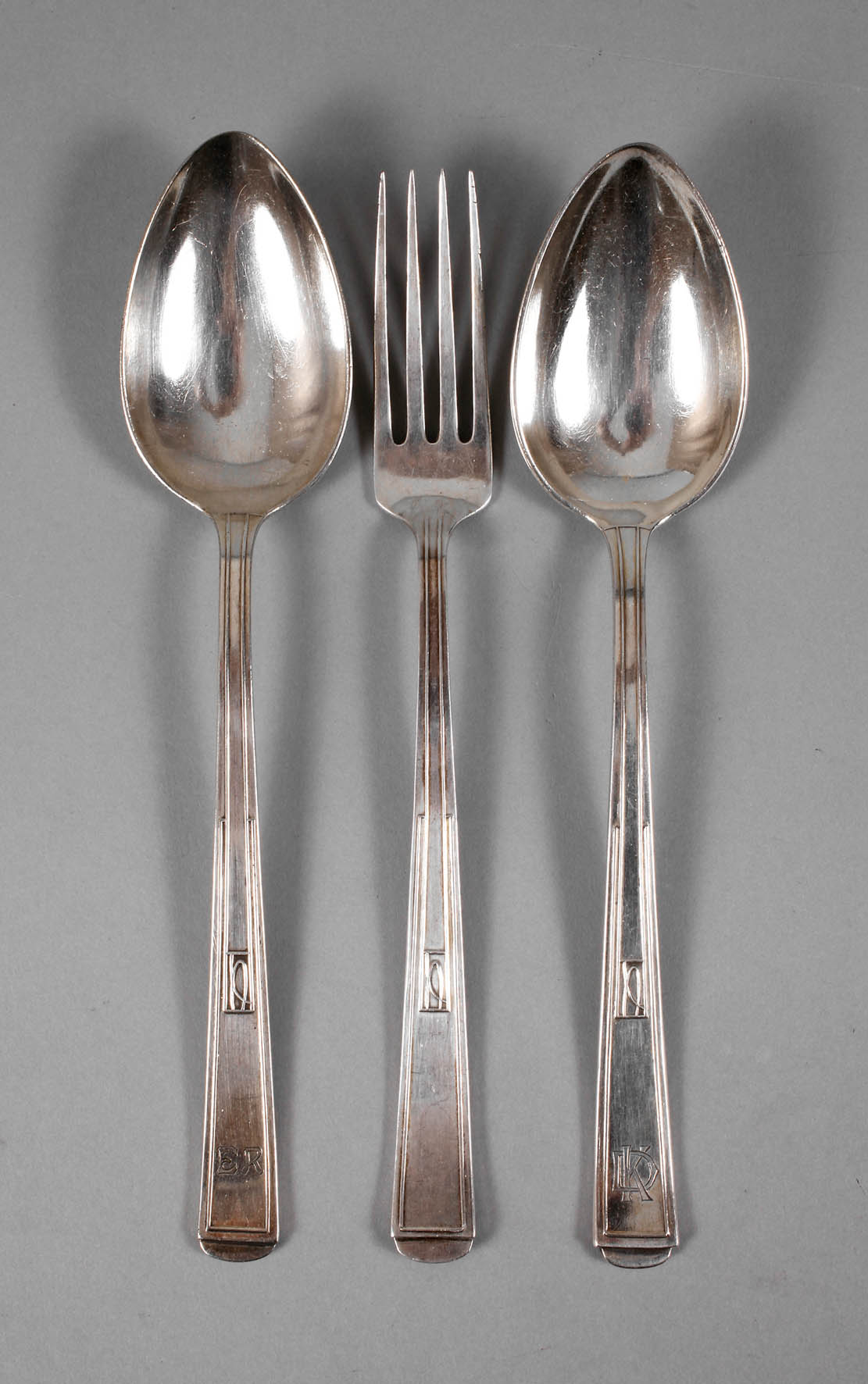 Joseph Maria Olbrich drei Besteckteile