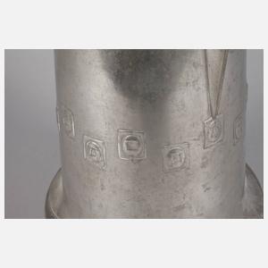 Joseph Maria Olbrich große Zinnkanne