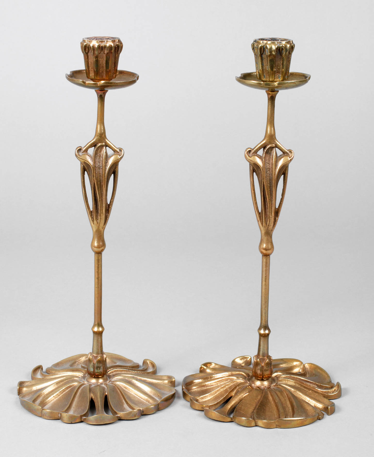 Paar Jugendstilleuchter Georges de Feure