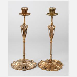Paar Jugendstilleuchter Georges de Feure