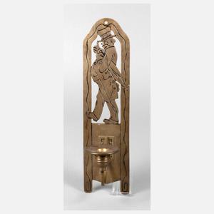 Wandleuchter Messing