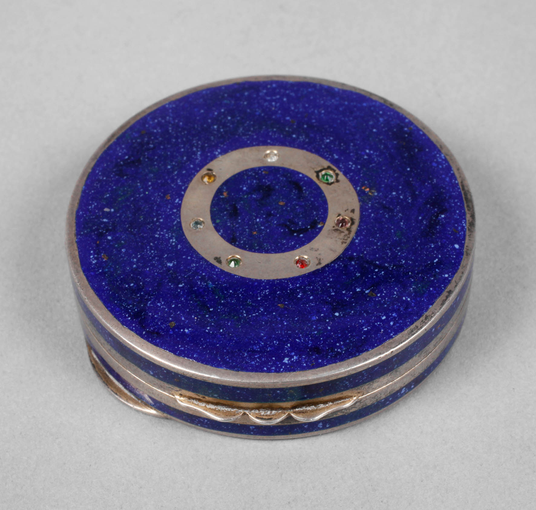 Kleine Emailledose Jugendstil