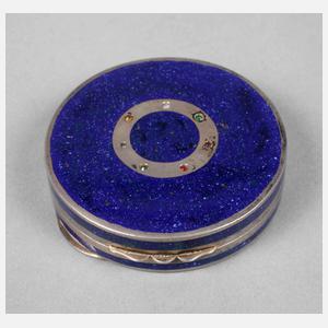 Kleine Emailledose Jugendstil