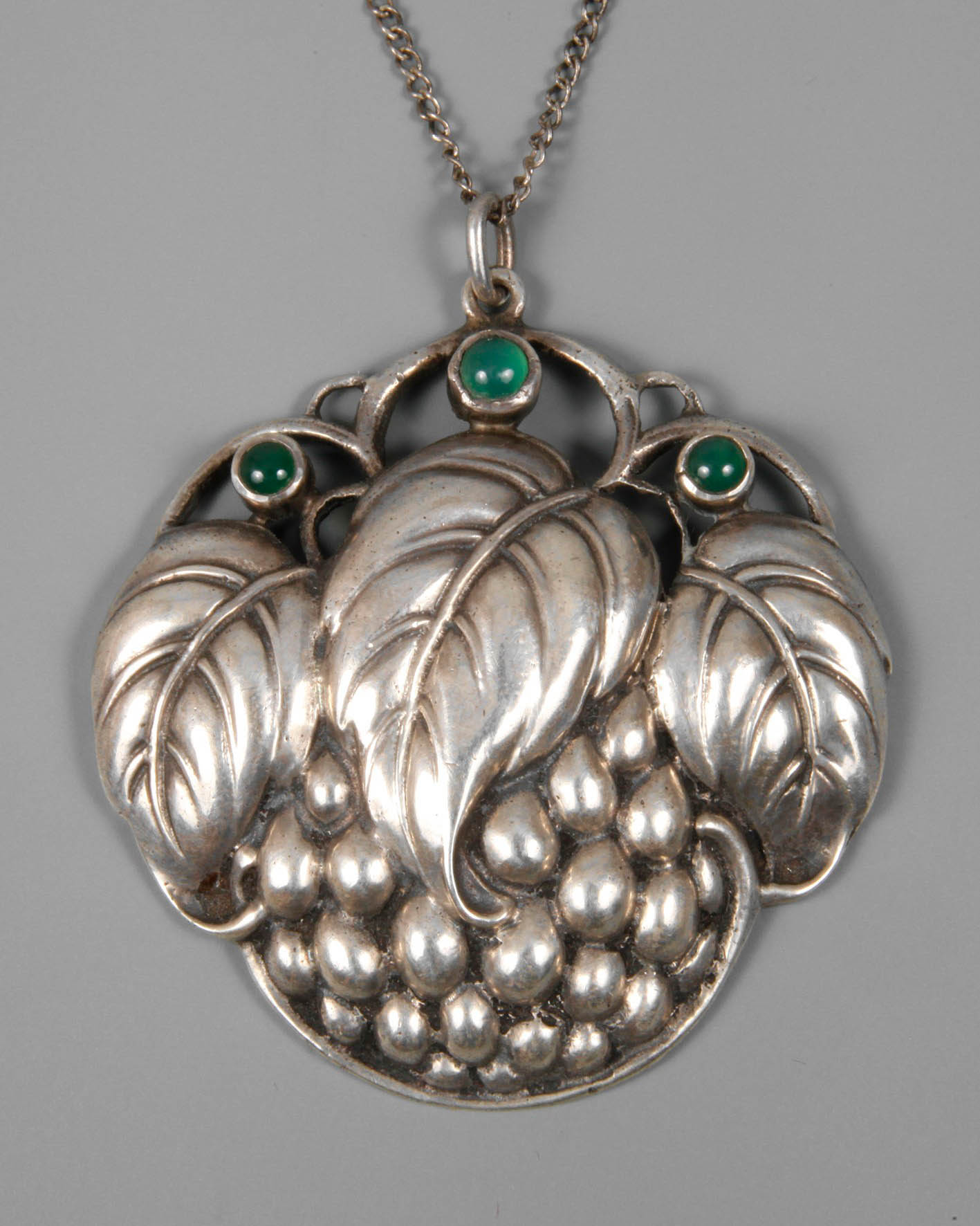 Anhänger mit Chrysoprasen