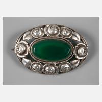 Brosche mit Rosendekor111