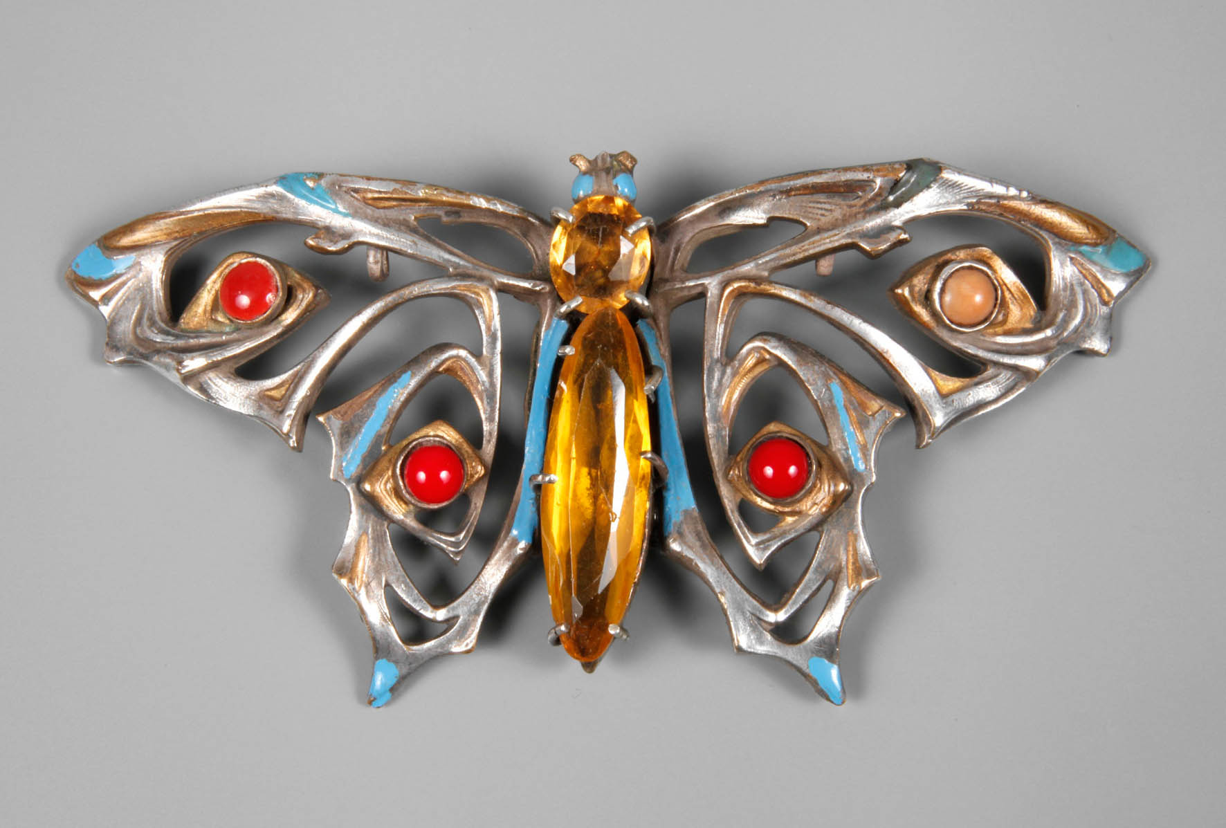 Gürtelschließe als Schmetterling