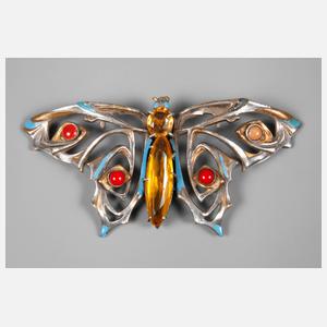 Gürtelschließe als Schmetterling