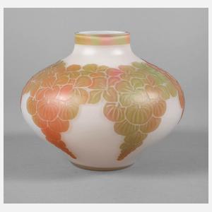 Beckmann & Weis Ätzglasvase