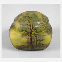 Daum Nancy Deckeldose Landschaftsdekor111