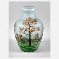 Daum Nancy Vase Landschaftsdekor111