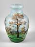 Daum Nancy Vase Landschaftsdekor