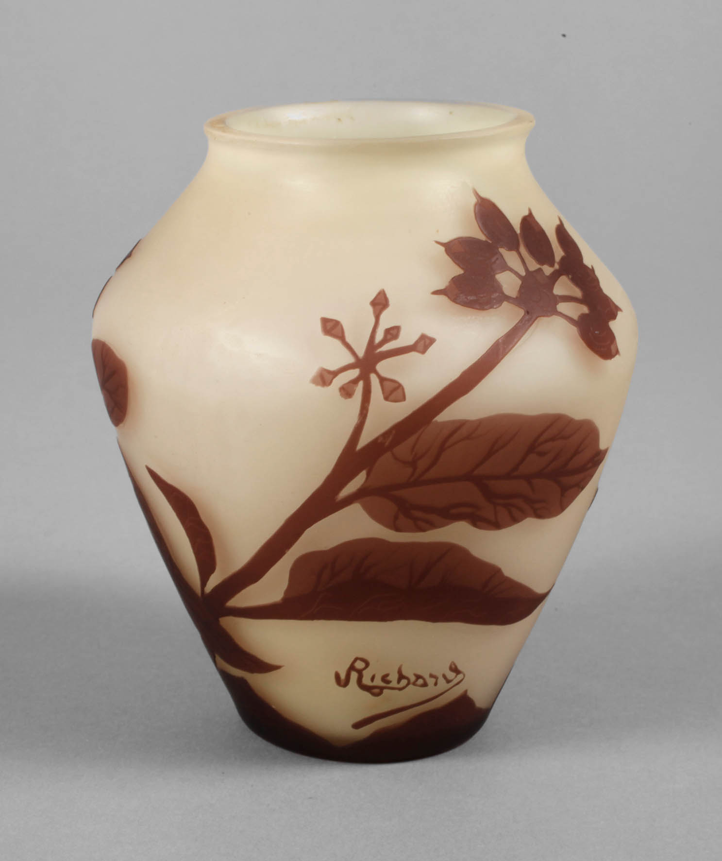 Loetz Wwe. Ätzglasvase