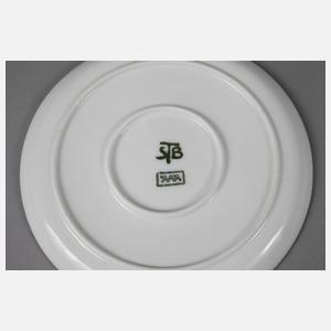 Vereinigte Münchner Werkstätten zwei Unterteller