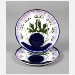 Vereinigte Münchner Werkstätten zwei Unterteller