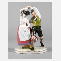 KPM Berlin Trachtenpaar111