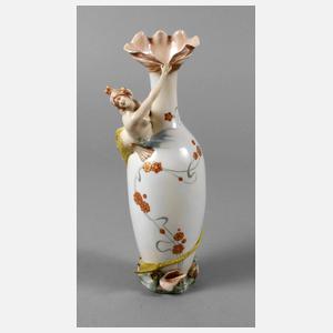 Schwarza-Saalbahn Vase mit Nixe