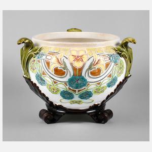 Belgien großer floraler Cachepot