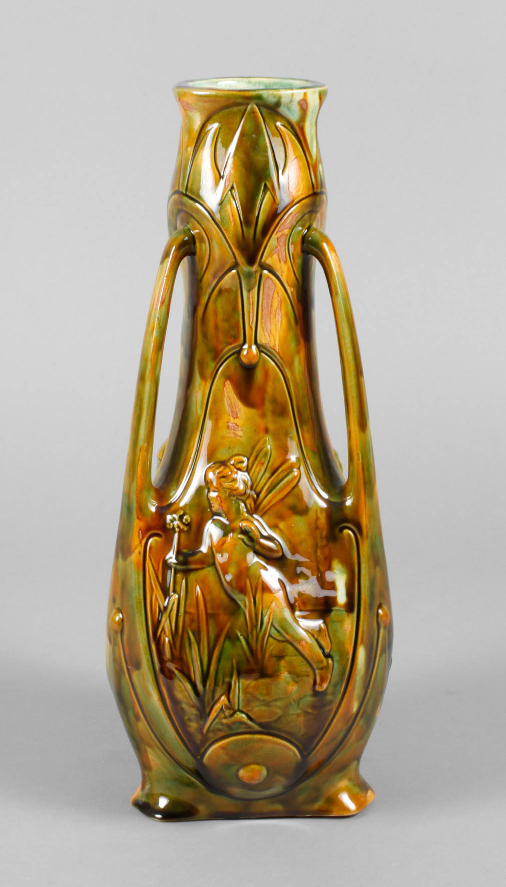 Frankreich Vase Feenmotive