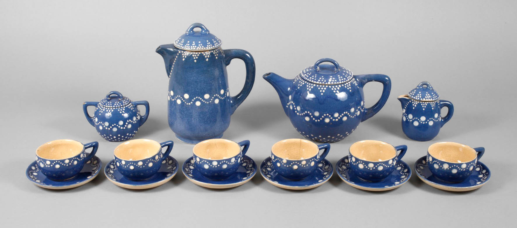 Bürgel Kaffeeservice Carl Gebauer