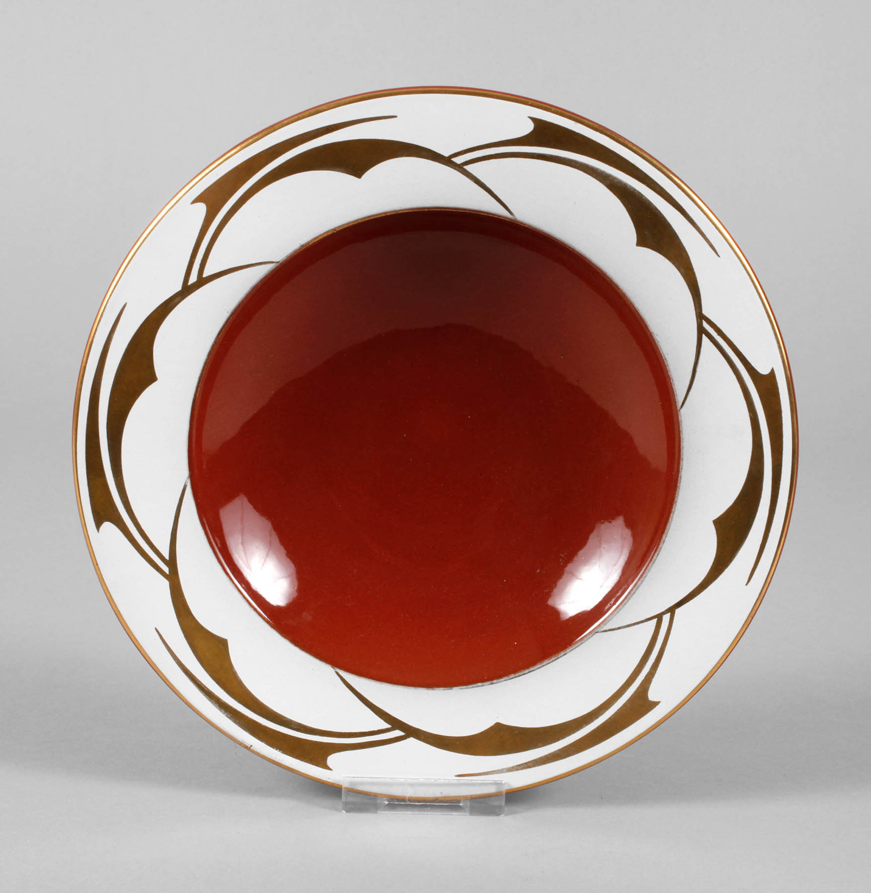 Cadinen Schale Goldmalerei