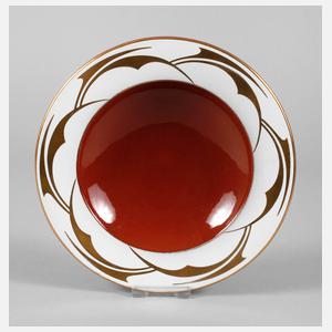 Cadinen Schale Goldmalerei