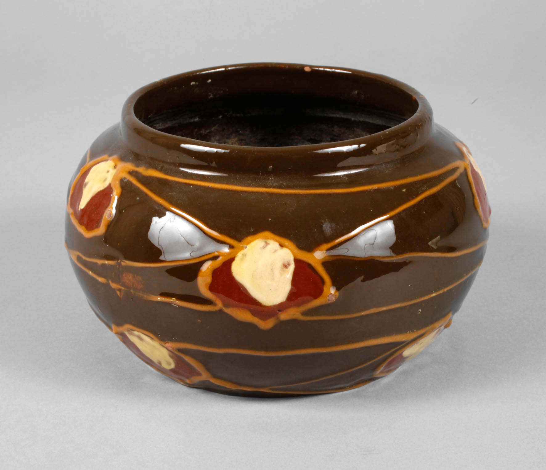 Herrsching Vase Schlickermalerei