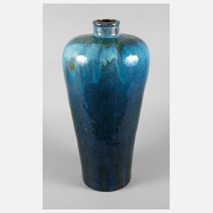 Große Bodenvase Kristallglasur