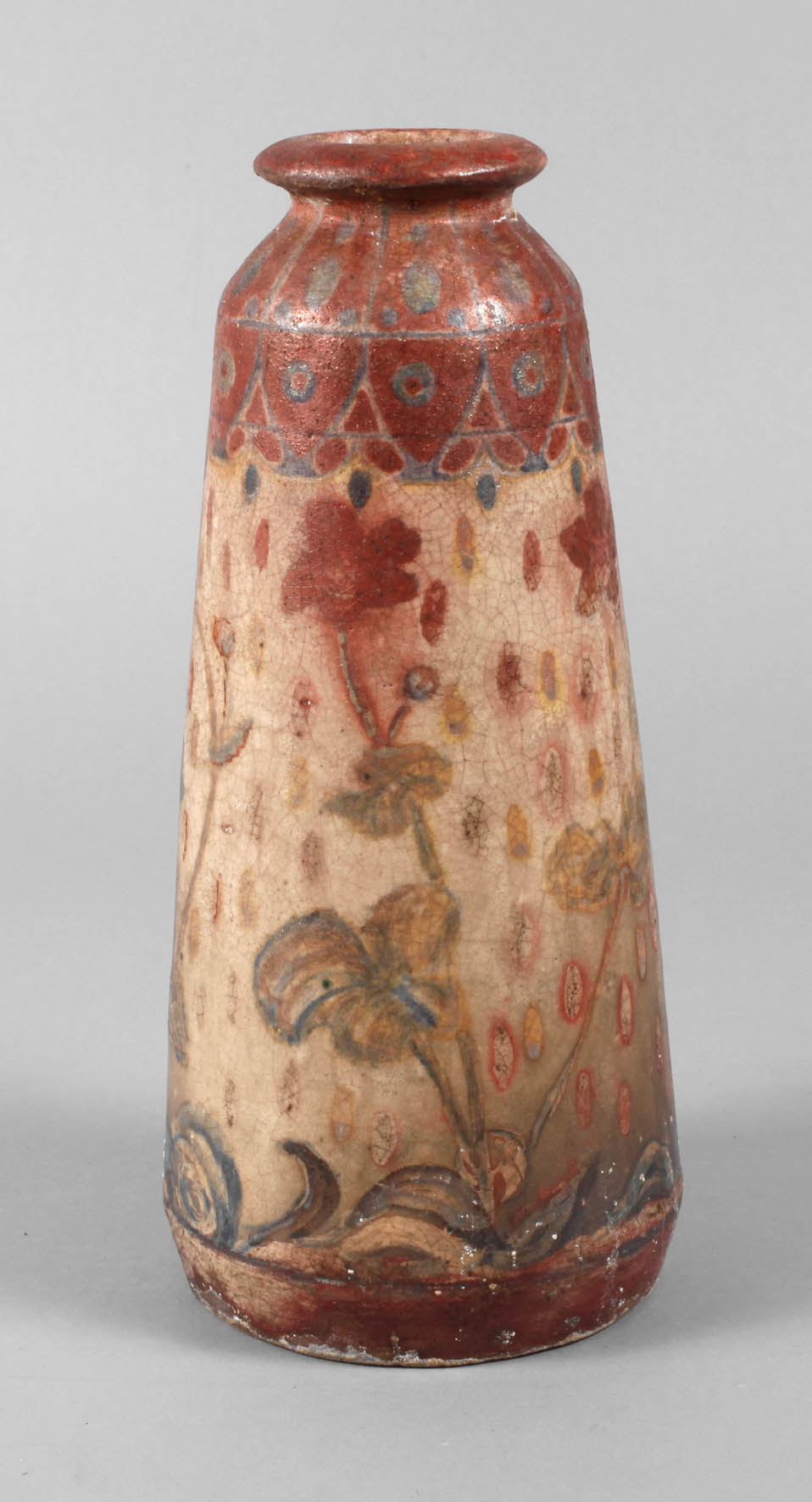Frankreich Vase Lüsterglasur