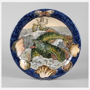 Karlsruhe großer Wandteller Hans Thoma