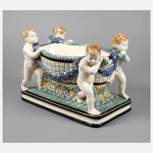 Karlsruhe Jardiniere mit vier Putten